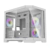 Computer Case Darkflash FT418 White with 6 ARGB Fans (6926170048342)