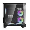 Корпус комп'ютерний Darkflash FT350 + 5 вентиляторів ARGB Black
