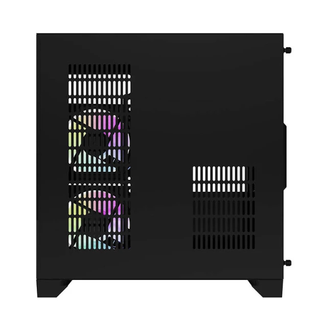 Корпус комп'ютерний Darkflash FT350 + 5 вентиляторів ARGB Black