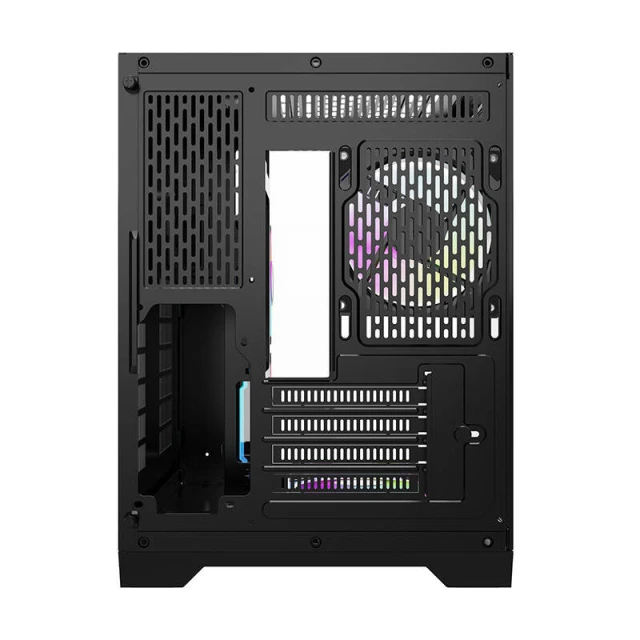 Корпус комп'ютерний Darkflash FT350 + 5 вентиляторів ARGB Black