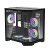Корпус комп'ютерний Darkflash FT350 + 5 вентиляторів ARGB Black