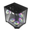 Корпус комп'ютерний Darkflash FT350 + 5 вентиляторів ARGB Black