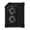 Корпус комп'ютерний Darkflash FT350 + 5 вентиляторів ARGB Black