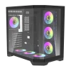 Корпус компьютерный Darkflash FT418 Pro Black + 7 вентиляторов ARGB (FT418 PRO Black)