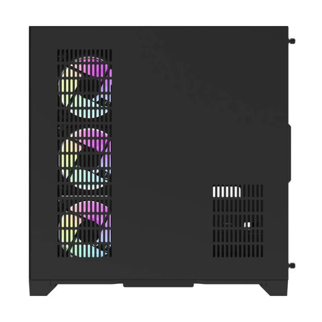 Корпус компьютерный Darkflash FT418 Pro Black + 7 вентиляторов ARGB (FT418 PRO Black)