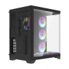 Корпус компьютерный Darkflash FT418 Pro Black + 7 вентиляторов ARGB (FT418 PRO Black)