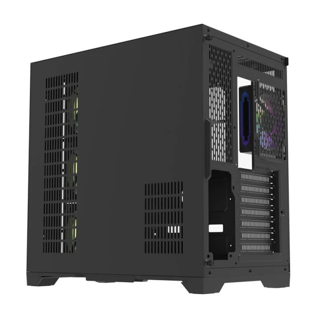 Корпус компьютерный Darkflash FT418 Pro Black + 7 вентиляторов ARGB (FT418 PRO Black)