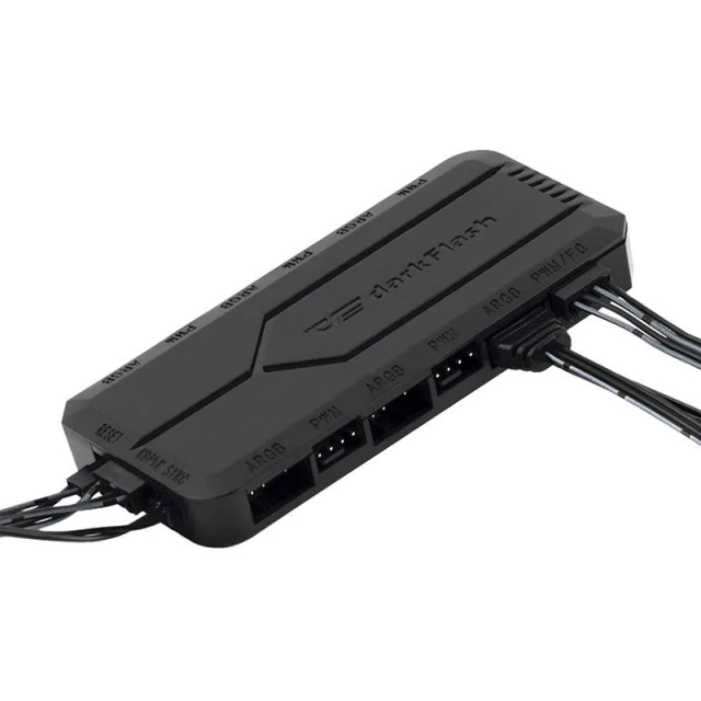 Контроллер вентиляторов Darkflash RC2 ARGB/PWM Black (6926170086948)