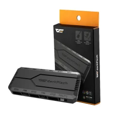 Контролер вентиляторів Darkflash RC2 ARGB/PWM Black (6926170086948)