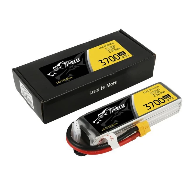 Акумулятор Tattu 3700mAh 14.8V XT60 (TAA37004S45X6)