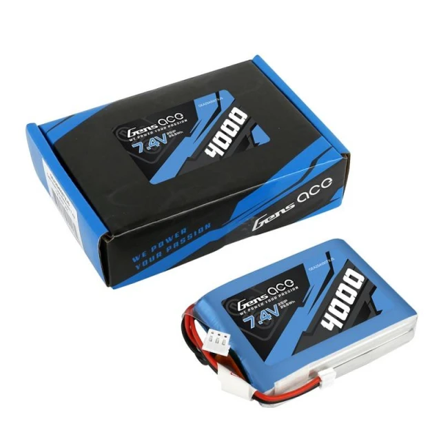 Аккумулятор Gens Ace 4000mAh 7.4V LiPo (GEA2S4000TXJS)