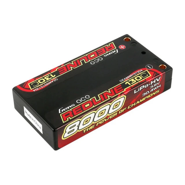 Аккумулятор GENS ACE Redline 8000mAh 3.8V 1S2P (GEA80001S13D4)