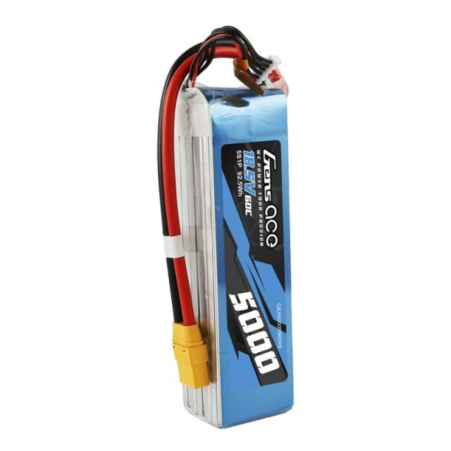 Акумулятор Gens Ace Bashing 5000mAh 18.5V 60C 5S1P XT90 (GEA50005S60X9)