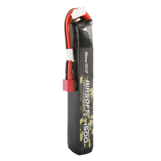 Акумулятор Gens ace 1500mAh 11.1V 3S1P LiPo T-Plug (GEA15003S25D)