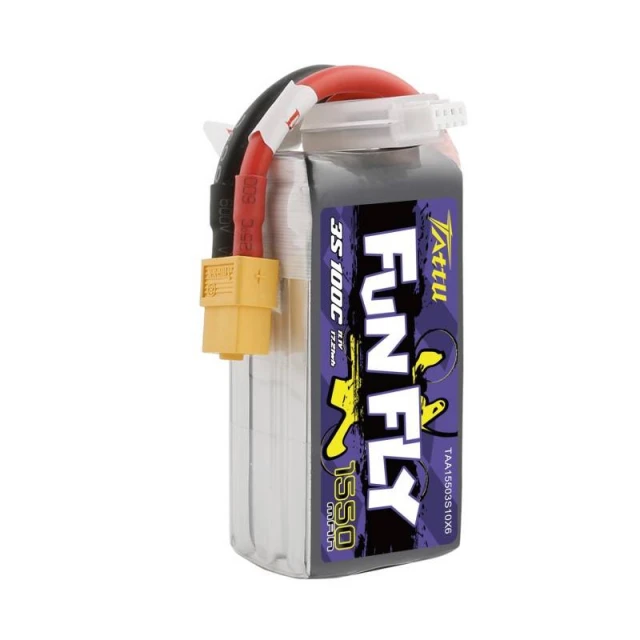 Акумулятор TATTU Funfly 1550mAh 11.1V 3S1P (TAA15503S10X6)