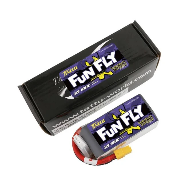 Акумулятор TATTU Funfly 1550mAh 11.1V 3S1P (TAA15503S10X6)