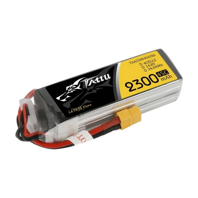 Акумулятор Tattu 2300mAh 14,8V 4S1P XT60 (TAA23004S75X6)