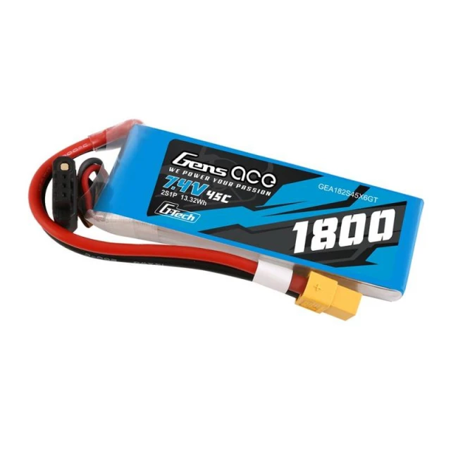 Акумулятор Gens Ace G-Tech 1800mAh 7,4V XT60 (GEA182S45X6GT)