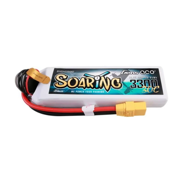 Акумулятор Gens Ace G-Tech Soaring 3300mAh 14.8V 4S1P XT90 (GEA334S30X9GT)