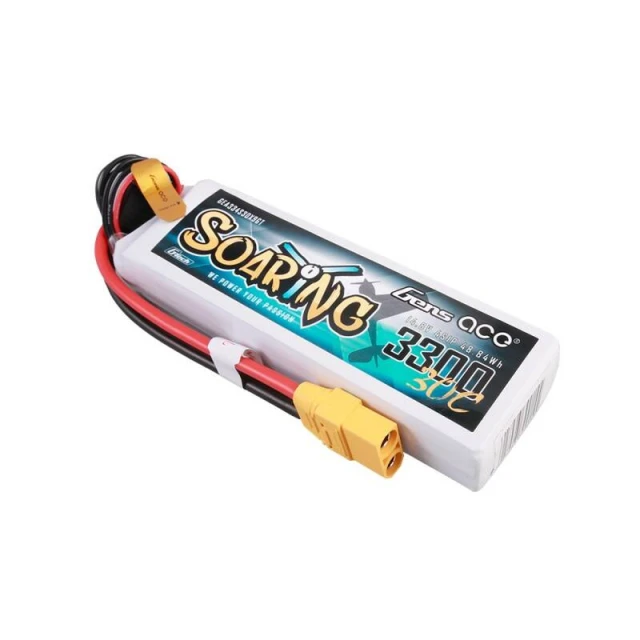 Акумулятор Gens Ace G-Tech Soaring 3300mAh 14.8V 4S1P XT90 (GEA334S30X9GT)