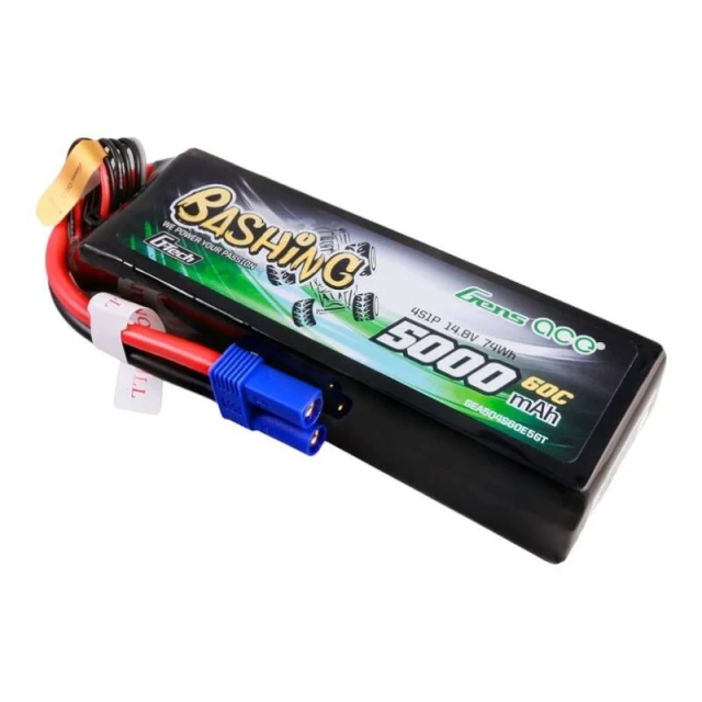 Акумулятор Gens Ace G-Tech 5000mAh 14.8V EC5 (GEA504S60E5GT)