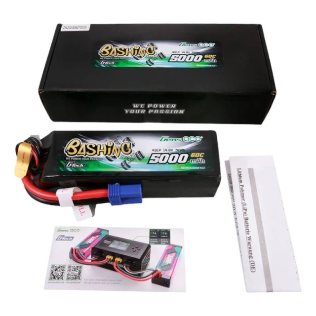 Акумулятор Gens Ace G-Tech 5000mAh 14.8V EC5 (GEA504S60E5GT)
