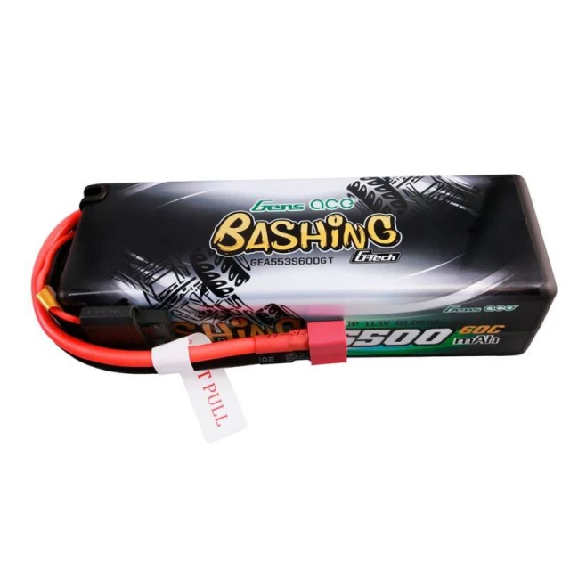 Акумулятор GENS ACE G-Tech 5500mAh 11.1V 60C 3S1P Hardcase (GEA553S60DGT)