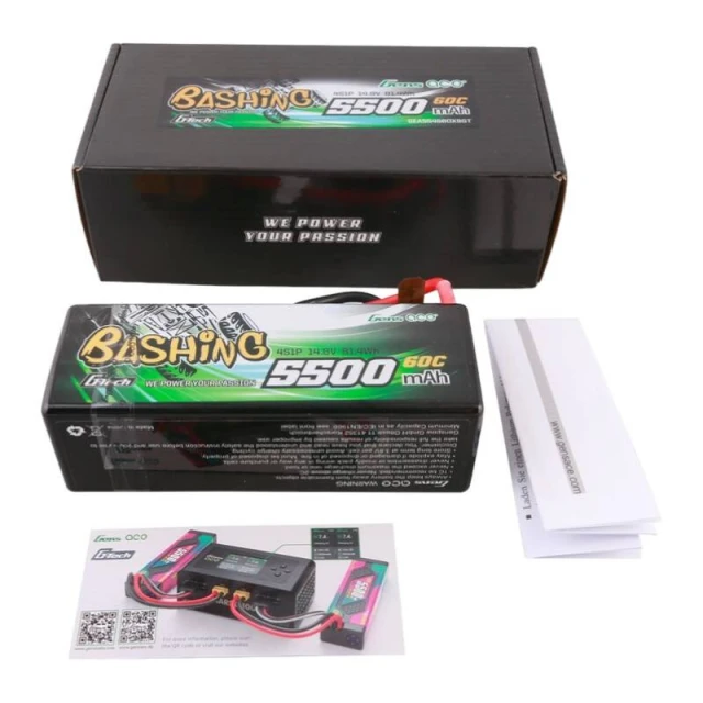 Акумулятор Gens Ace G-Tech 5500mAh 14.8V Hardcase (GEA554S60X9GT)