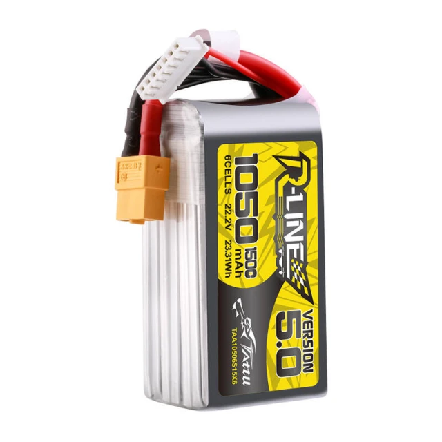 Акумулятор Tattu R-Line 5.0 1050mAh 22,2V XT60 (TAA10506S15X6)