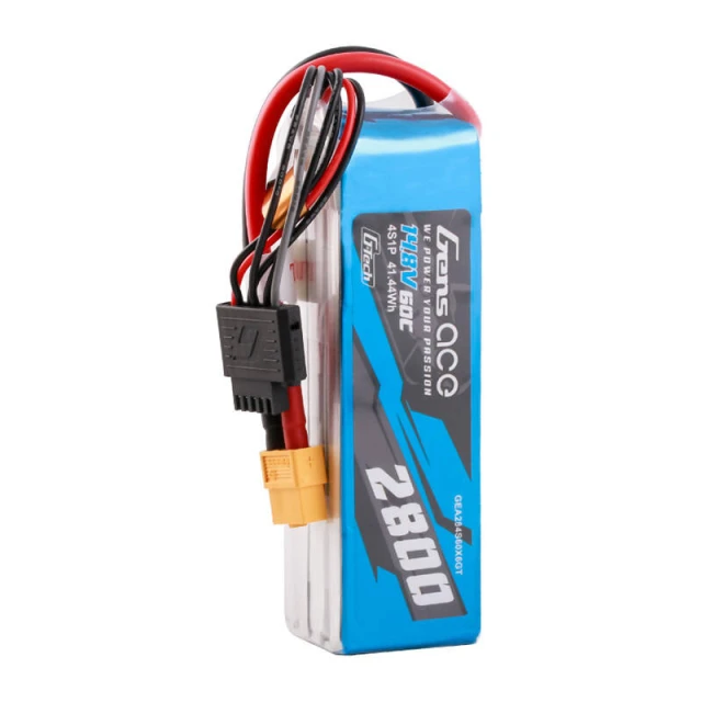Акумулятор Gens Ace G-Tech Soaring 2800mAh 14.8V 60C 4S1P XT60 (GEA284S60X6GT)