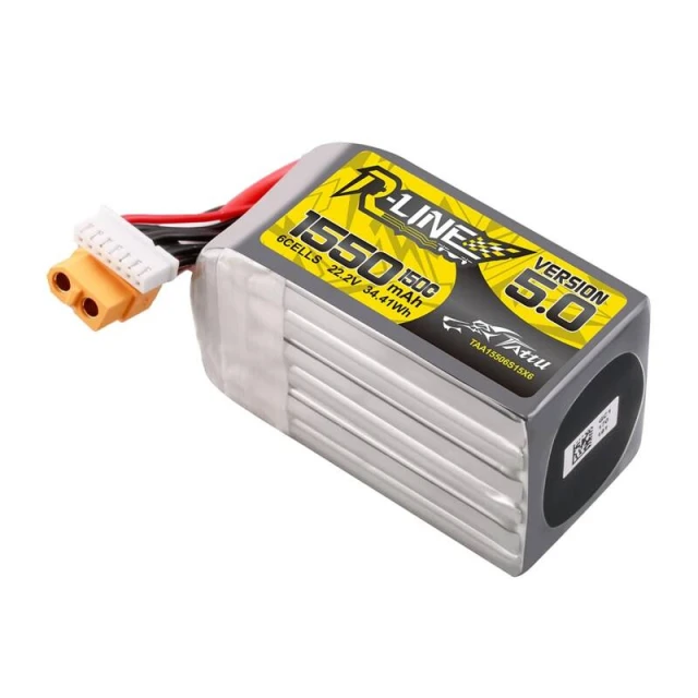 Акумулятор Tattu R-Line 5.0 1550mAh 22,2V XT60 (TAA15506S15X6)