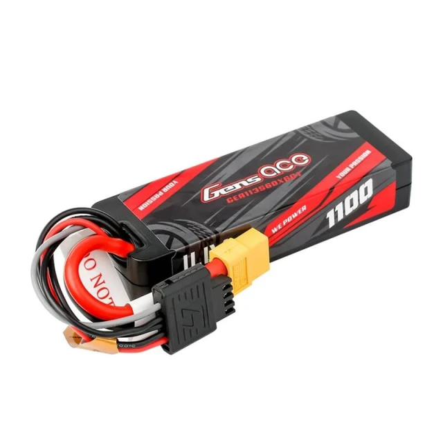 Аккумулятор Gens Ace G-Tech 1100mAh 11.1V Hardcase XT60 (GEA113S60X6GT)