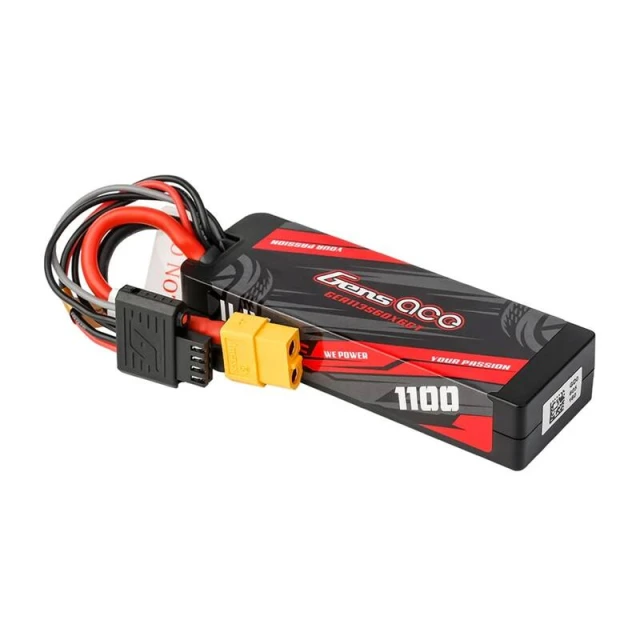 Аккумулятор Gens Ace G-Tech 1100mAh 11.1V Hardcase XT60 (GEA113S60X6GT)
