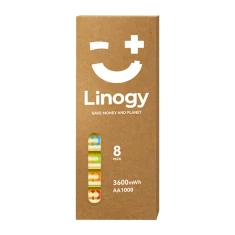 Набір акумуляторів Linogy AA Li-ion Pro 8шт (P1160368)