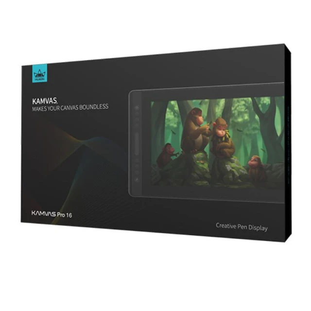 Графічний планшет з дисплеєм HUION Kamvas Pro 16 (6930444801205)