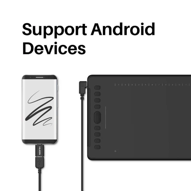 Графічний планшет Huion H1161 (6930444801250)