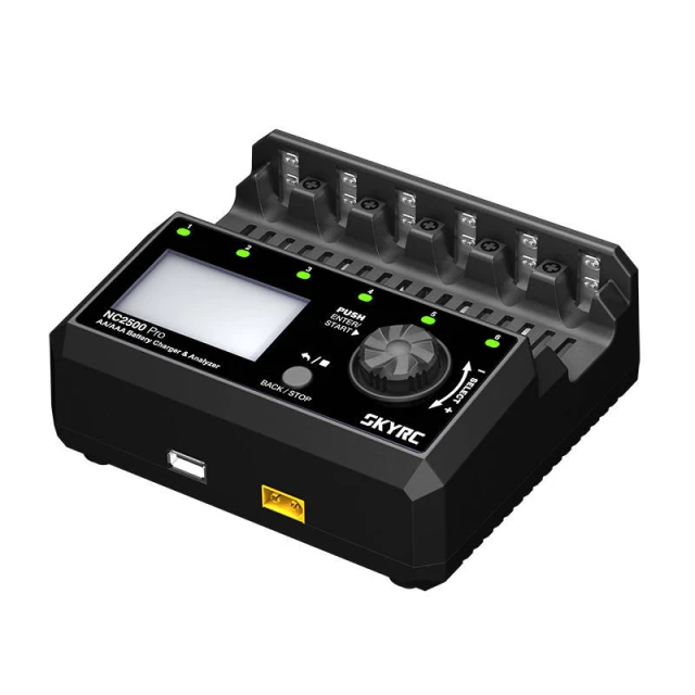 Зарядний пристрій SkyRC NC2500 Pro AA/AAA 6-слотовий (SK-100185-01)