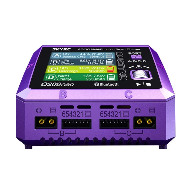 Зарядное устройство SkyRC Q200neo 4-канальное 400W (SK-100197-01)