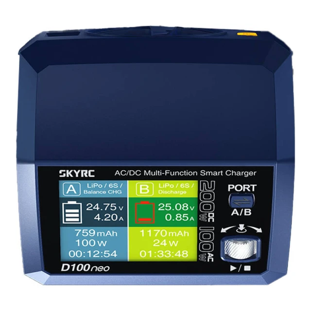 Зарядка SkyRC D100neo 2-портова (SK-100199-01)