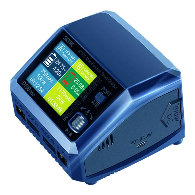 Зарядка SkyRC D100neo 2-портова (SK-100199-01)