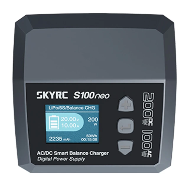 Зарядний пристрій інтелектуальний SkyRC S100neo AC/DC (SK-100202-01)