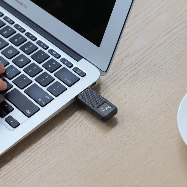 Флеш-накопичувач Hoco UD6 8GB USB 2.0 Black (6931474700087)