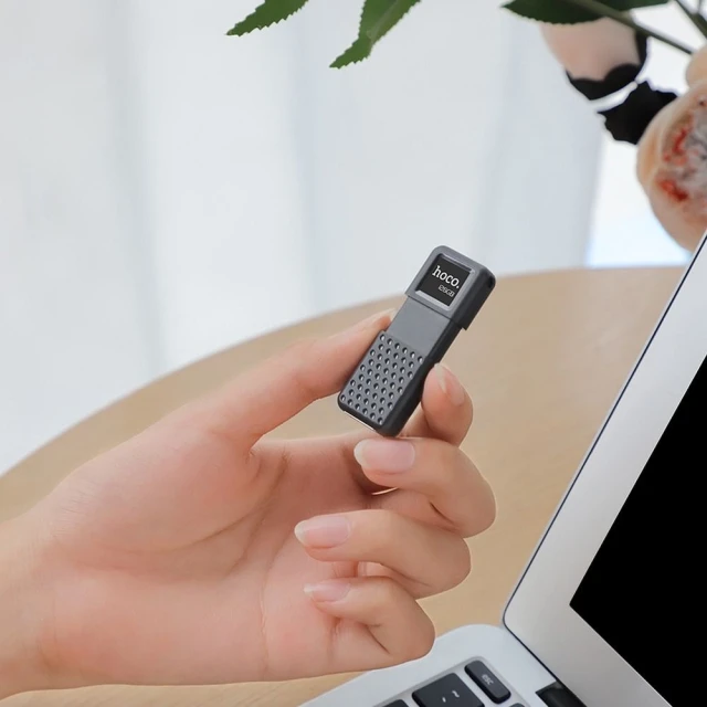 Флеш-накопичувач Hoco UD6 32GB USB 2.0 Black (6931474700100)