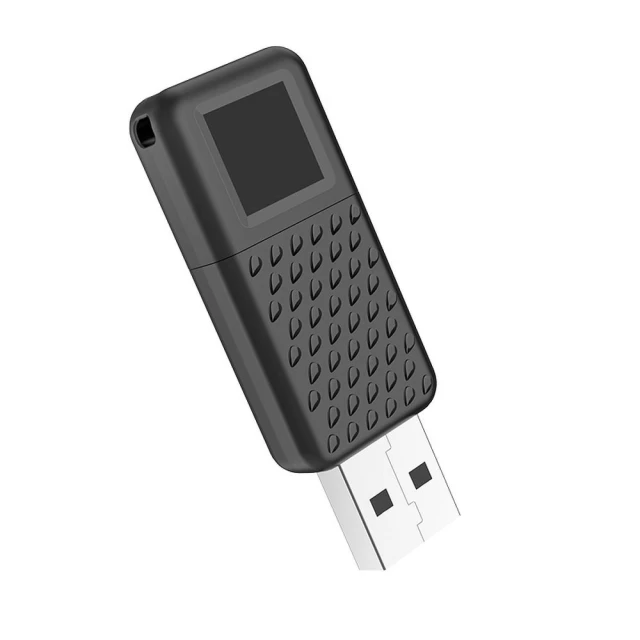 Флеш-накопичувач Hoco UD6 64GB USB 2.0 Black (6931474700117)