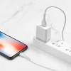 Кабель Hoco X37 USB-A to Lightning 1m White (6931474710499)