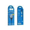 Кабель Hoco X38 USB-A to Lightning 2.4A 1m Black (6931474710529)