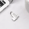 Флешка Hoco UD8 32GB USB 3.0 USB A + USB C Silver (6931474713391)
