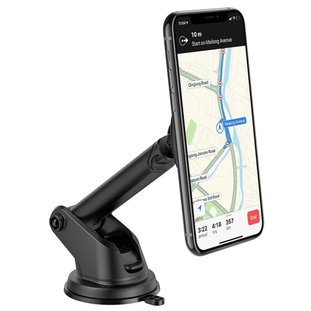 Автотримач Hoco магнітний CA67 Black (6931474725455)