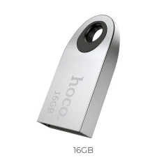 USB-флешка Hoco mini UD9 16GB USB 2.0 Silver (6931474725752)