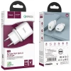 Мережевий зарядний пристрій Hoco N3 USB A QC3.0 3A 18W White (6931474729354)